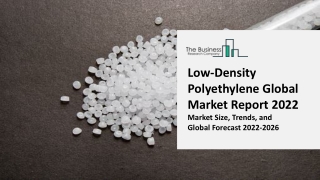 Low-Density Polyethylene Global Market By Application, Process Type, Competitive Strategies, Regional Forecast 2023-2032