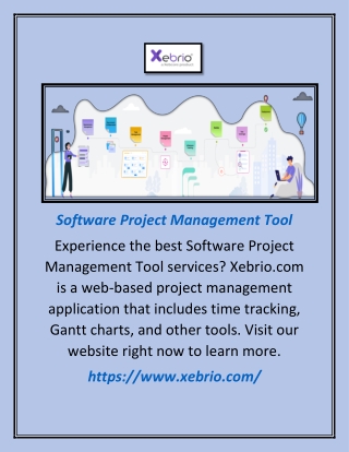 Software Project Management Tool | Xebrio.com