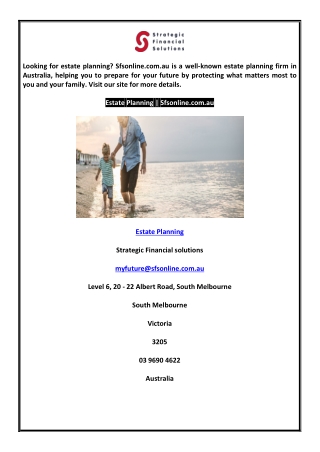 Estate Planning
