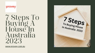 7 Steps To Buying A House In Australia 2023