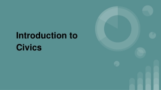 Introduction to Civics