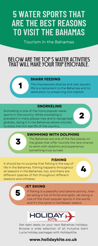 5 Water Sports that are the Best Reasons to Visit The Bahamas