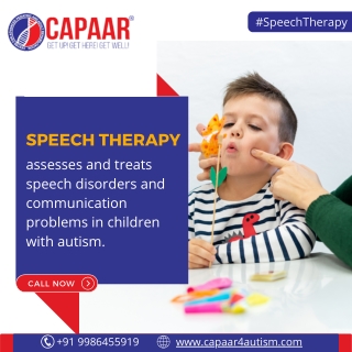 Speech Disorders Problem | Best Speech Therapist in Hulimavu | CAPAAR