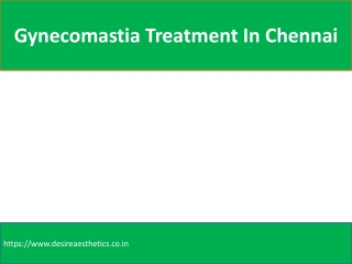 Gynecomastia Treatment In Chennai