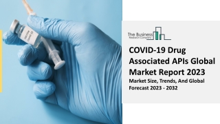 COVID-19 Drug Associated APIs Market Estimated Growth Curve, Segments, Outlook