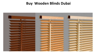 Wooden Blinds bestcurtainstore