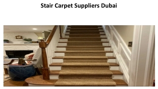Stair Carpet bestcarpetsdubai