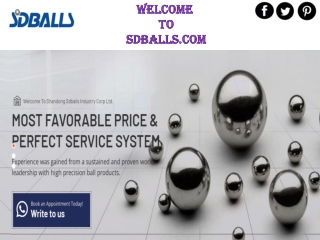 Precision Steel Balls at Sdballs