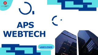 web development, Design Solution | APS Webtech Company