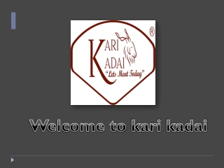 Online Meat Delivery Chennai - Kari Kadai