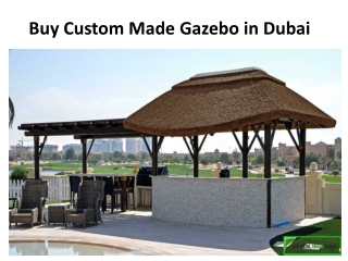Buy Custom Made Gazebo In Dubai