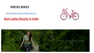 Ladies Bicycle in India