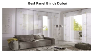 Panel Blinds-bestcurtainstore