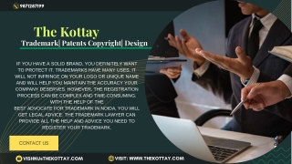 Best advocate for trademark in Noida | The Kottay