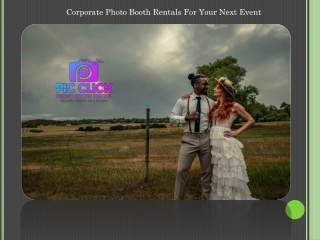 Corporate Photo Booth Rentals For Your Next Event