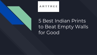 5 Best Indian Prints to Beat Empty Walls for Good