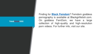 Black Femdom  Blackgirlfetish.com