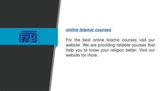 Online Islamic Courses en.al-dirassa.com