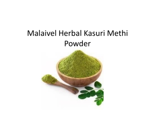 Kasuri Methi Powder