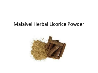 Licorice Powder