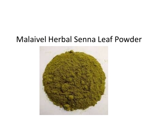 Senna Leaf Powder