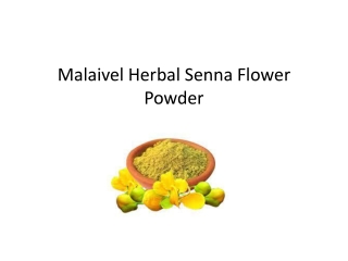 Senna Flower Powder