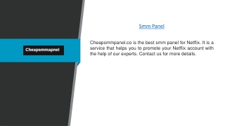 Smm Panel | Cheapsmmpanel.co