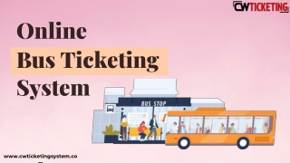 Online Bus Ticketing System