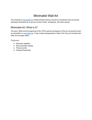 Minimalist Wall Art.docx