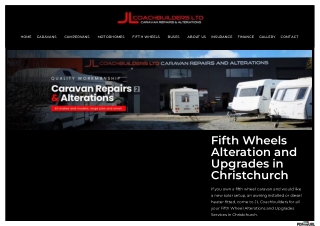 Fifth Wheel Alteration and Upgrades in Christchurch