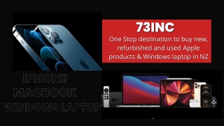 Buy Windows Laptop and Apple Products in NZ | 73inc