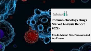 Immuno-Oncology Drugs Market Growth Trajectory, Key Drivers And Trends