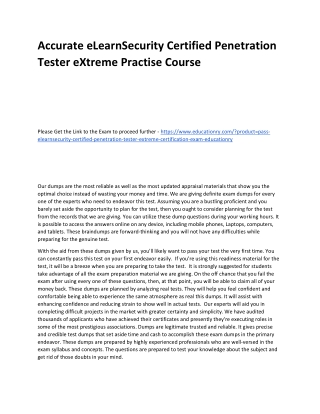 eLearnSecurity Certified Penetration Tester eXtreme