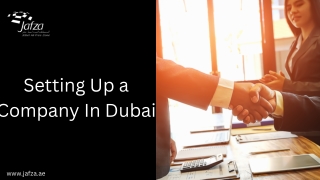 Setting Up a Company In Dubai