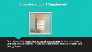 Digestive Support Supplement