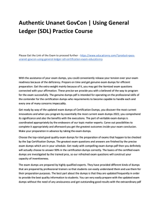 Unanet GovCon | Using General Ledger (SDL)