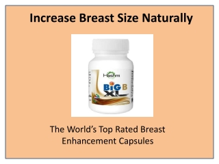 The Best Breast Enlargement Capsule Supplements