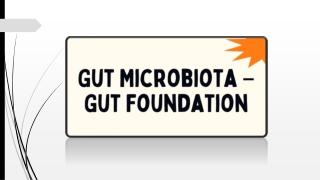 Gut Microbiota – Gut Foundation