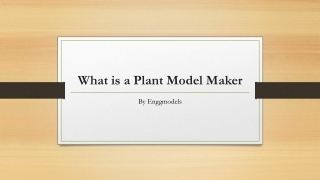 What is a Plant Model Maker