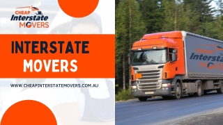 Interstate Movers | Cheap Interstate Removalists