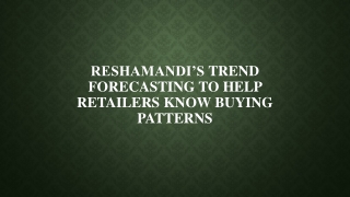 ReshaMandi’s trend forecasting to help retailers know buying patterns