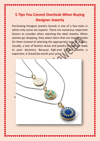 5 Tips You Cannot Overlook When Buying Designer Jewerly_HenryWilsonJewelers