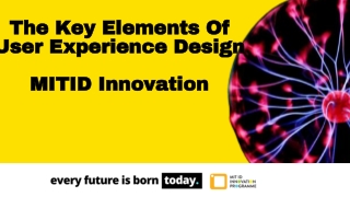Elements of User Experience - MIT ID Innovation