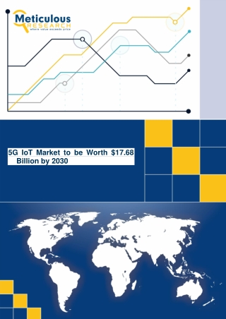 5G IoT Market to be Worth $17.68 Billion by 2030