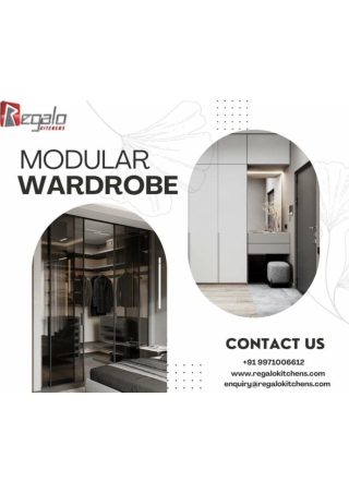 Modular Wardrobe in Ghaziabad | Best Modular Wardrobe | Regalokitchens