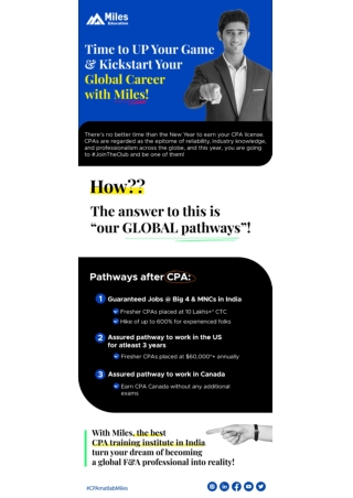 CPA with Global Pathways