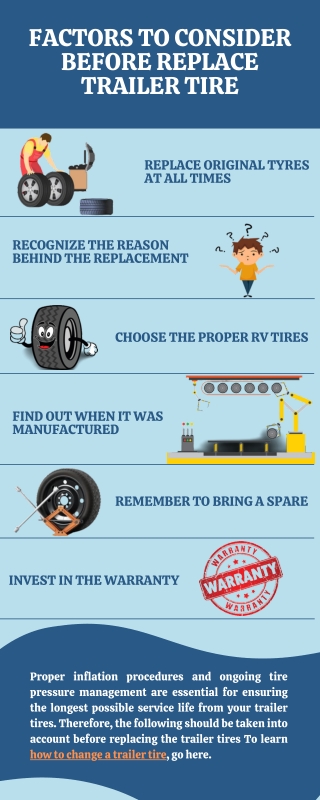 Factors To Consider Before Replace Trailer Tire