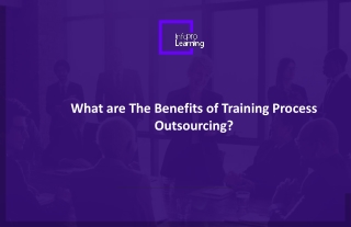What are the benefits of Training Process Outsourcing