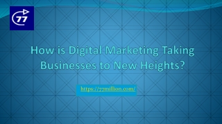 How is Digital Marketing Taking Businesses to New Heights