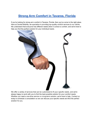 Strong Arm Comfort in Tavares, Florida